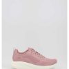 Mujer Skechers | Zapatillas Skechers Bobs Squad Chaos - Face Off 117209 Blsh Rosa