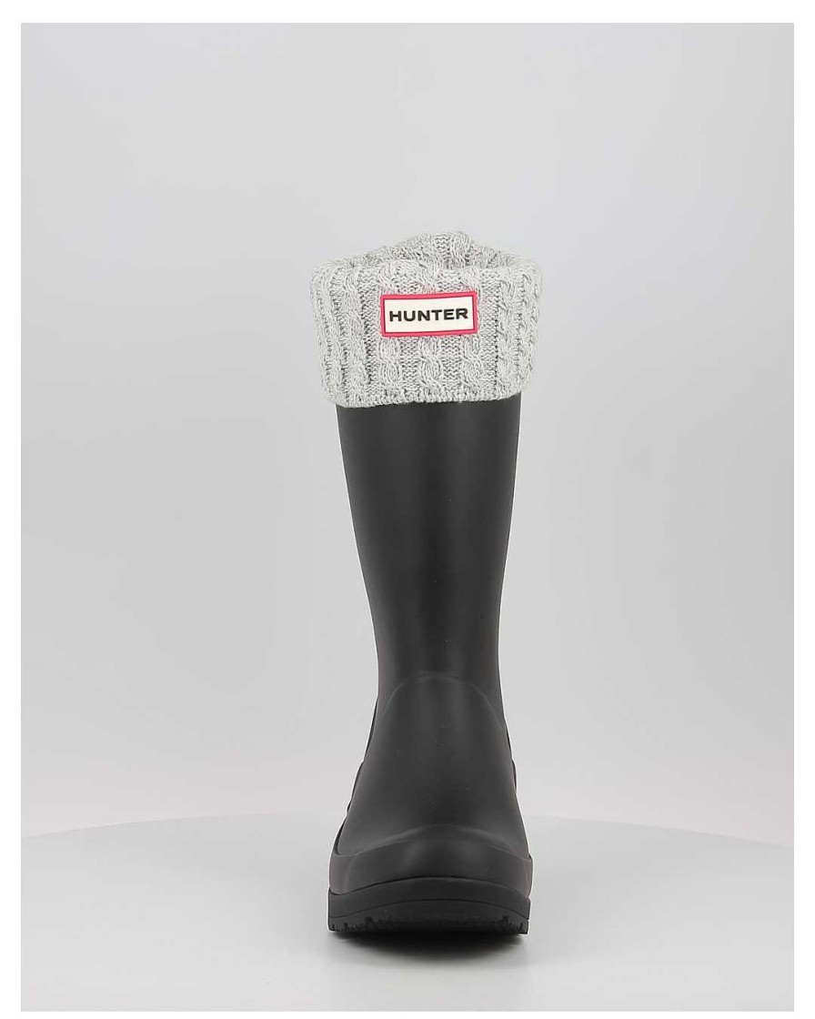 Complementos Hunter | Calcetines Hunter Recycled Mini Cable Boot Short Gris