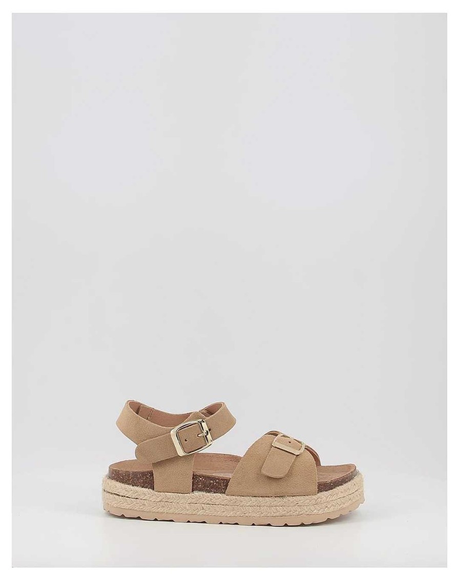 Nina Obi Shoes | Sandalias Obi Shoes 801-He-Tal Taupe