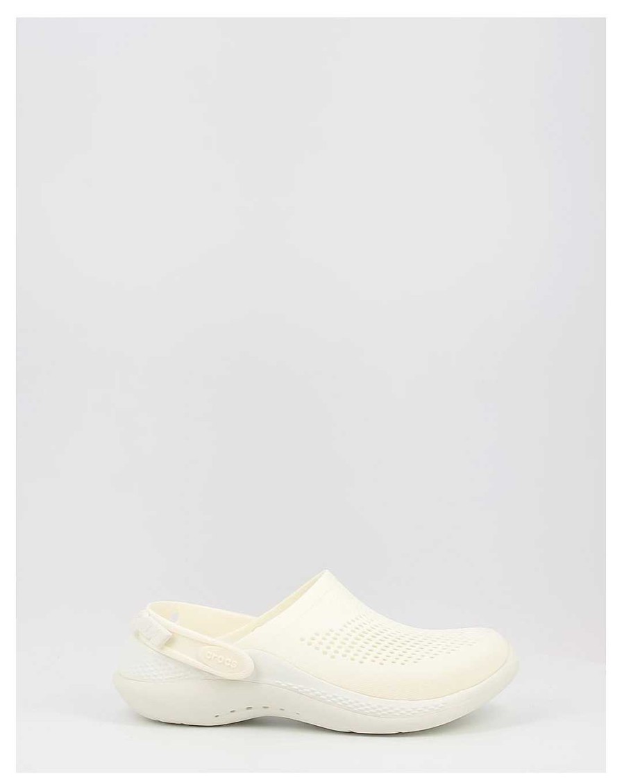 Mujer Crocs | Chanclas Crocs Literide 360 Clog 206708 Blanco