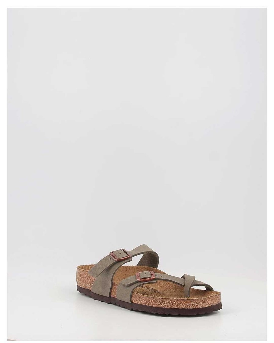 Mujer Birkenstock | Sandalias Birkenstock Mayari Bfbc Verde