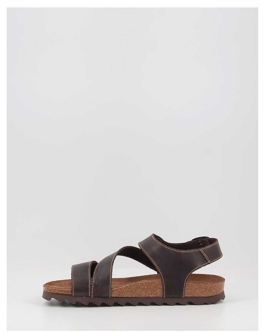 Hombre Interbios | Sandalias Interbios 9557-Sm Marron