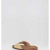 Mujer Birkenstock | Sandalias Birkenstock Madrid Big Buckle Bf Oro