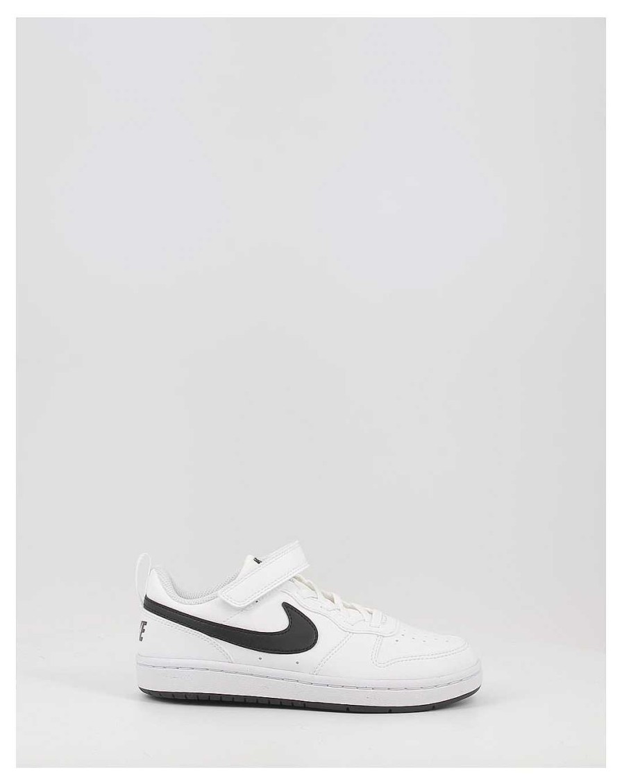 Nino Nike | Zapatillas Nike Court Borough Low Dv5457-104 Blanco