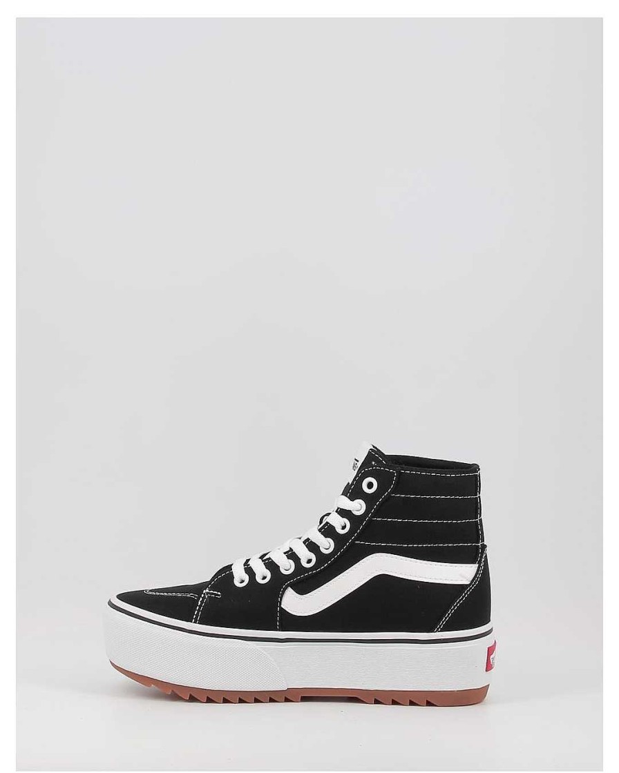 Mujer Vans | Zapatillas Vans Filmore Hi Tapered Platform Negro