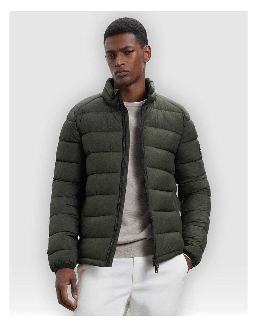 Complementos Ecoalf | Plumiferos Ecoalf Beretalf Jacket Man Verde