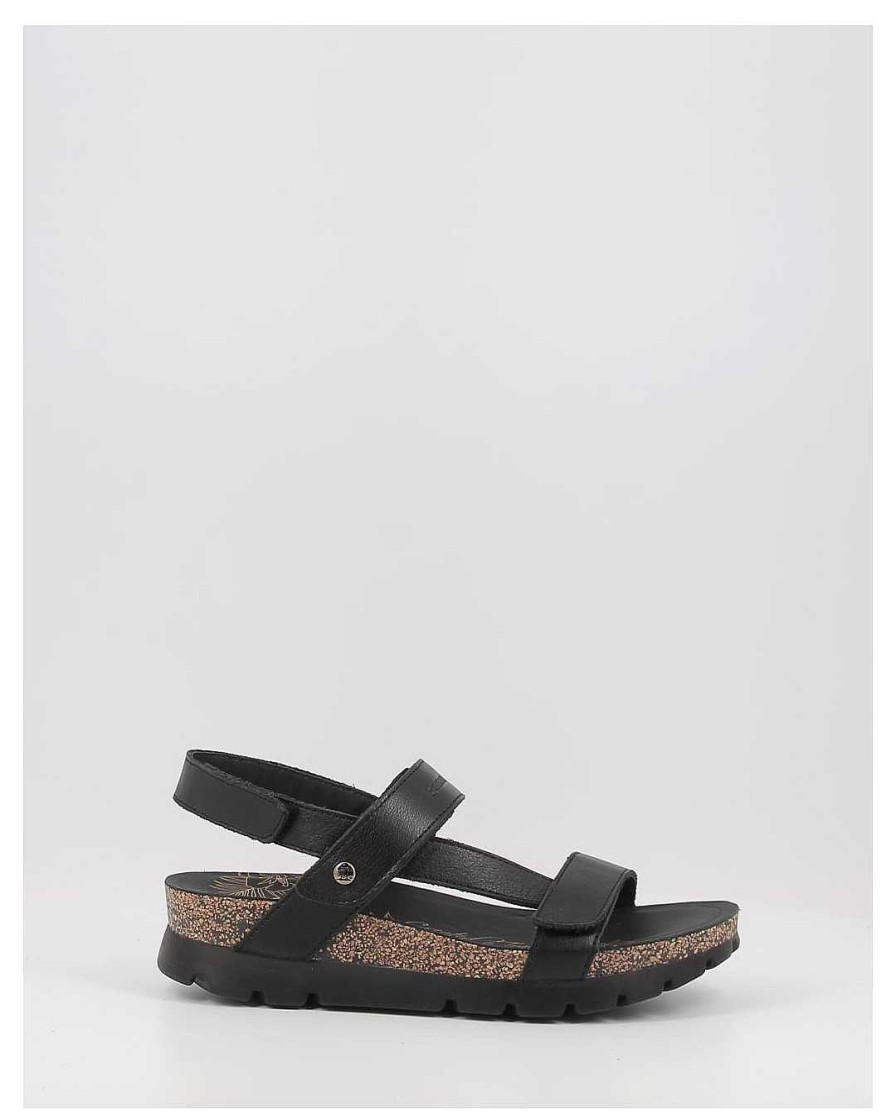 Mujer Panama Jack | Sandalias Panama Jack Selma B4 Negro