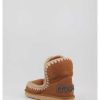 Mujer Mou | Botas Mou Eskimo 18 Glitter Logo Cog Cuero