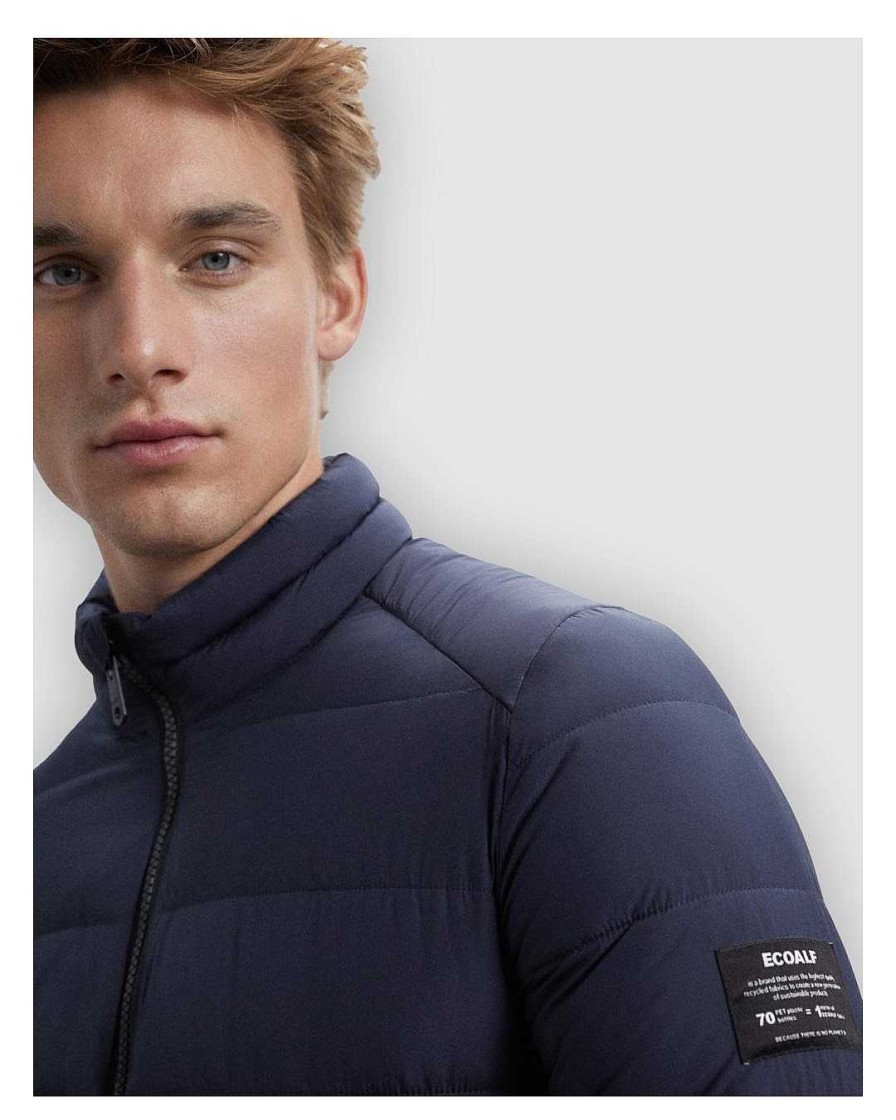 Complementos Ecoalf | Plumiferos Ecoalf Beretalf Jacket Man Azul