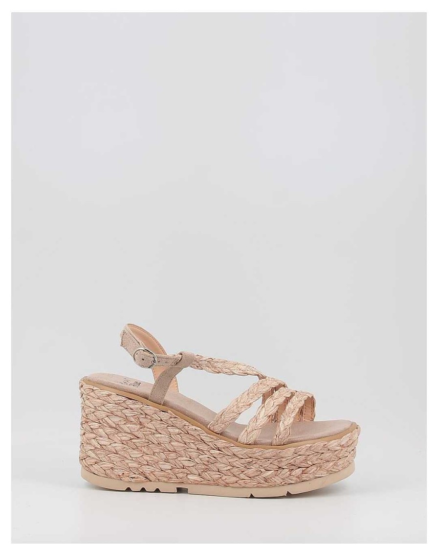 Mujer Alma Blue | Sandalias Alma Blue 4033 Taupe