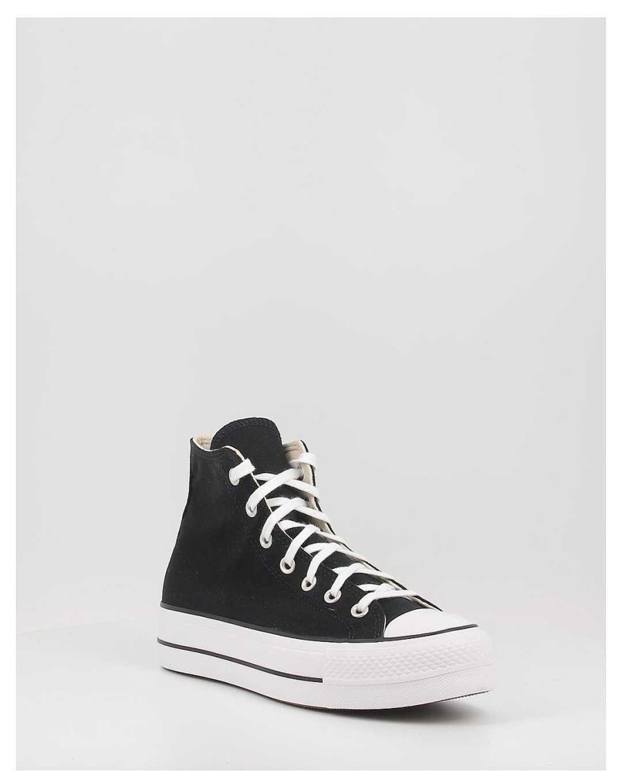 Mujer Converse | Zapatillas Converse Ctas Lift Hi 560845C Negro